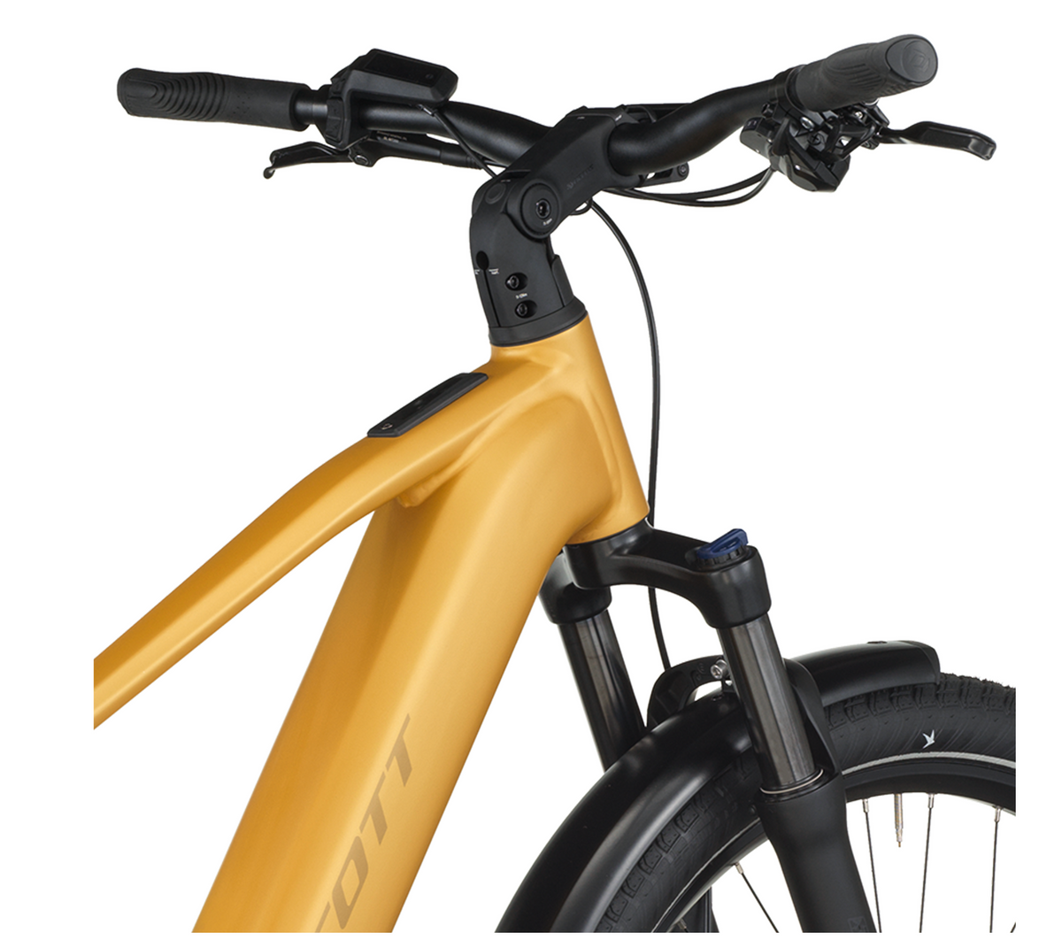 Scott Sub Sport 10 Electric Hybrid Bike In Colorado Gold