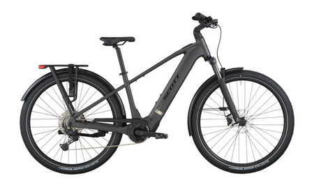 Scott Sub Sport 10 Electric Hybrid Bike In Midnight Grey