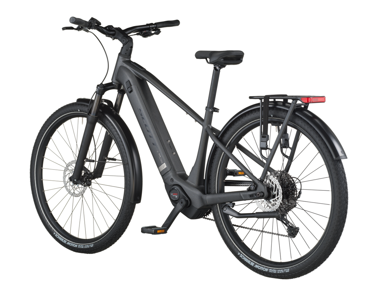 Scott Sub Sport 10 Electric Hybrid Bike In Midnight Grey