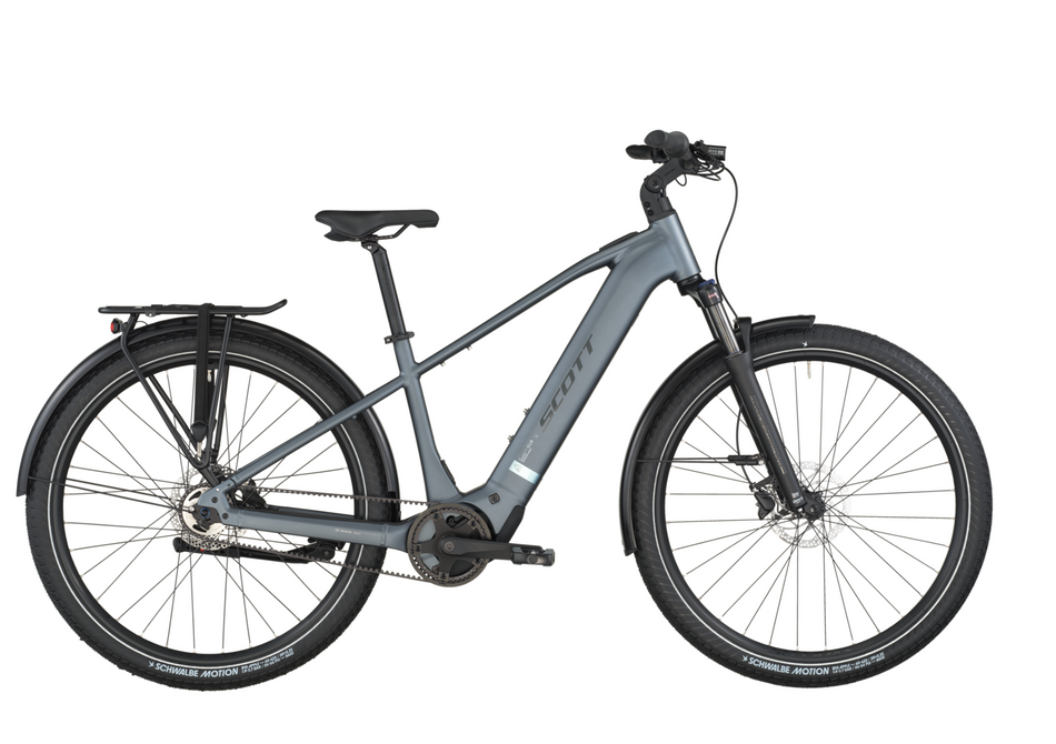 Scott Sub Tour 20 Electric Hybrid Bike In Smoke Grey