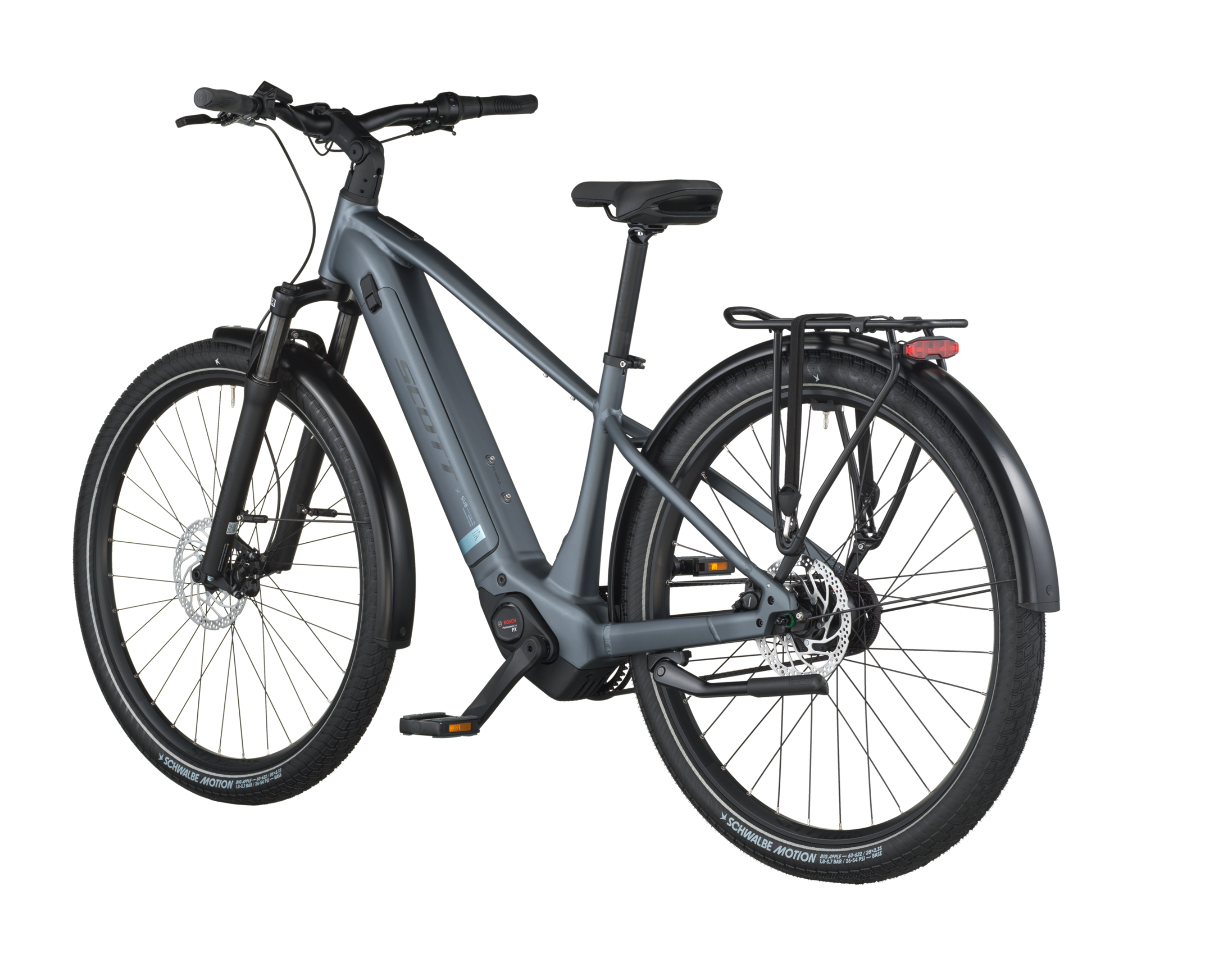 Scott Sub Tour 20 Electric Hybrid Bike In Smoke Grey