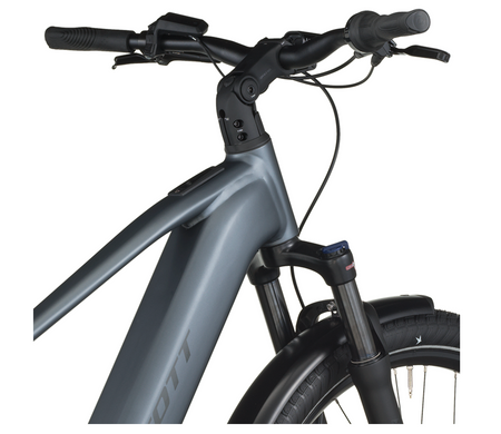 Scott Sub Tour 20 Electric Hybrid Bike In Smoke Grey