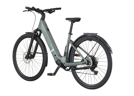 Scott Passage 20 Wave Electric Hybrid Bike In Highland Green