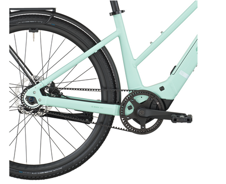 Scott Passage 10 Belt Slope Electric Hybrid Bike In Mint Green