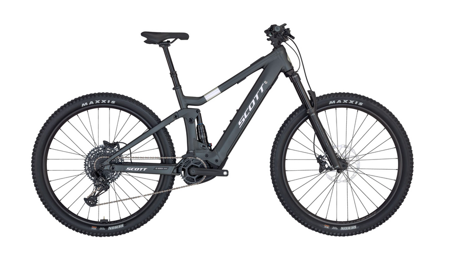 SALE Scott Strike eRide 930 Electric Full Suspension Mountain Bike In Black