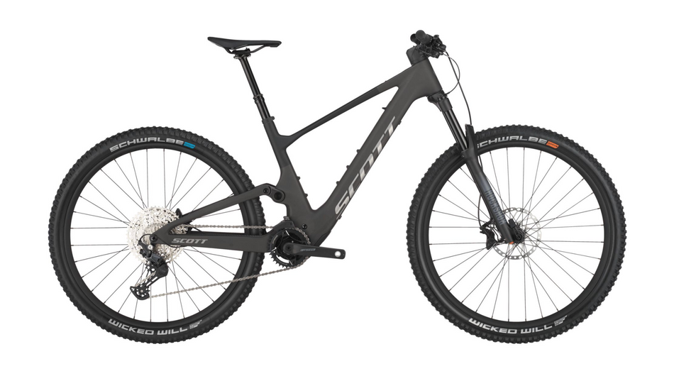 SALE Scott Lumen 920 Electric Full Suspension Mountain Bike In Carbon Black