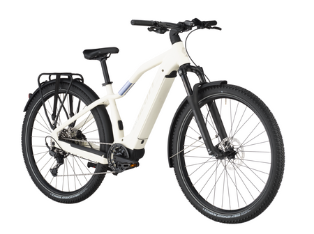 Scott Axis 40 Electric Hybrid Bike Cotton White