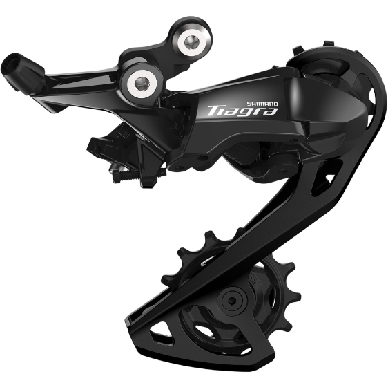 Shimano RD-R4000 Tiagra 11-speed rear derailleur GS medium cage for high-performance cycling.