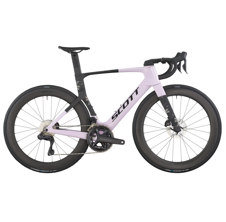Scott Foil RC 10 Bike In Violet Pink Carbon Black