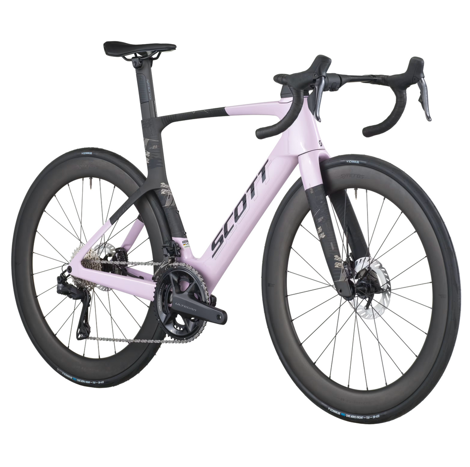 Scott Foil RC 10 Bike In Violet Pink Carbon Black