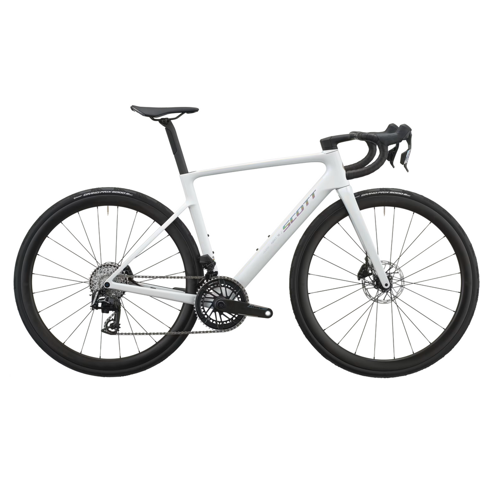 Scott Addict RC Team Bike In Rainbow White