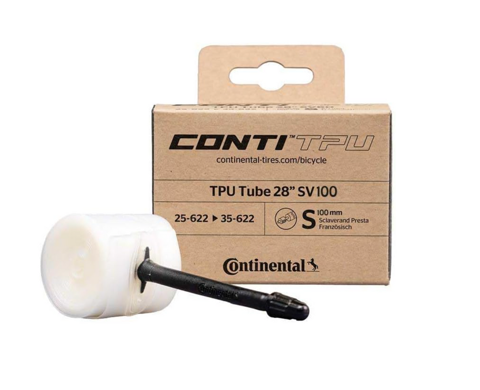 Continental TPU Road 700 x 25-35 Clear Inner Tube Presta 100mm