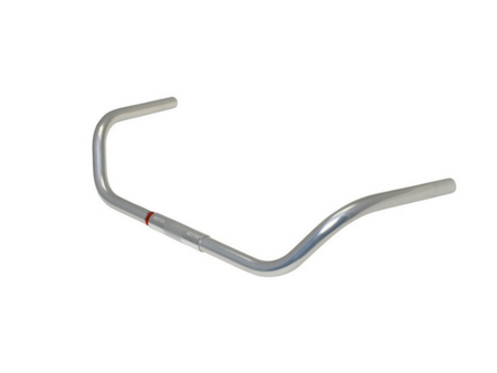 Nitto B353AAF Bosco Cruiser Handlebars | 25.4mm Clamp | 580mm Width | Silver