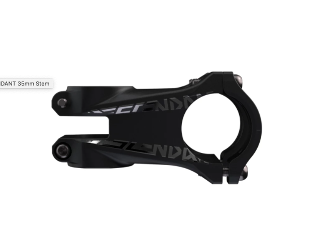 Truvativ Descendant 50mm 0Degree 35mm Bar Clamp MTB Stem In Black RRP £65