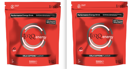 2x Torq Caffeine Energy Drink 500g