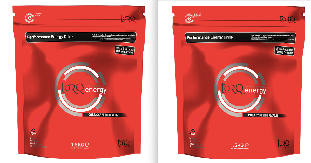 2x Torq Caffeine Energy Drink 1.5kg