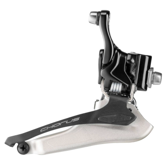 Campagnolo Chorus 12 Speed Double Road Front Mech Braze On In Black FD20-CH12B