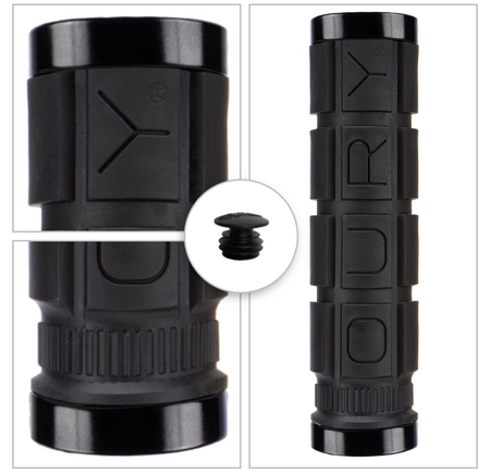 Lizard Skins Oury Dual Clamp Lock-On BMX MTB Handlebar Grips