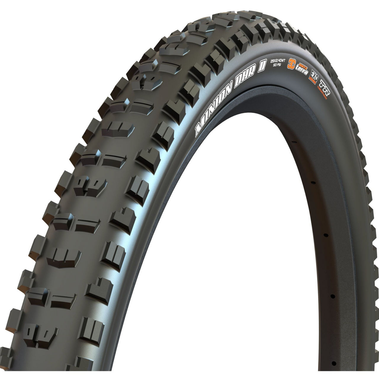 Maxxis Minion DHR II 120TPI Folding 3CMaxx Terra Tubeless/DD Tyre 27.5 x 2.40WT