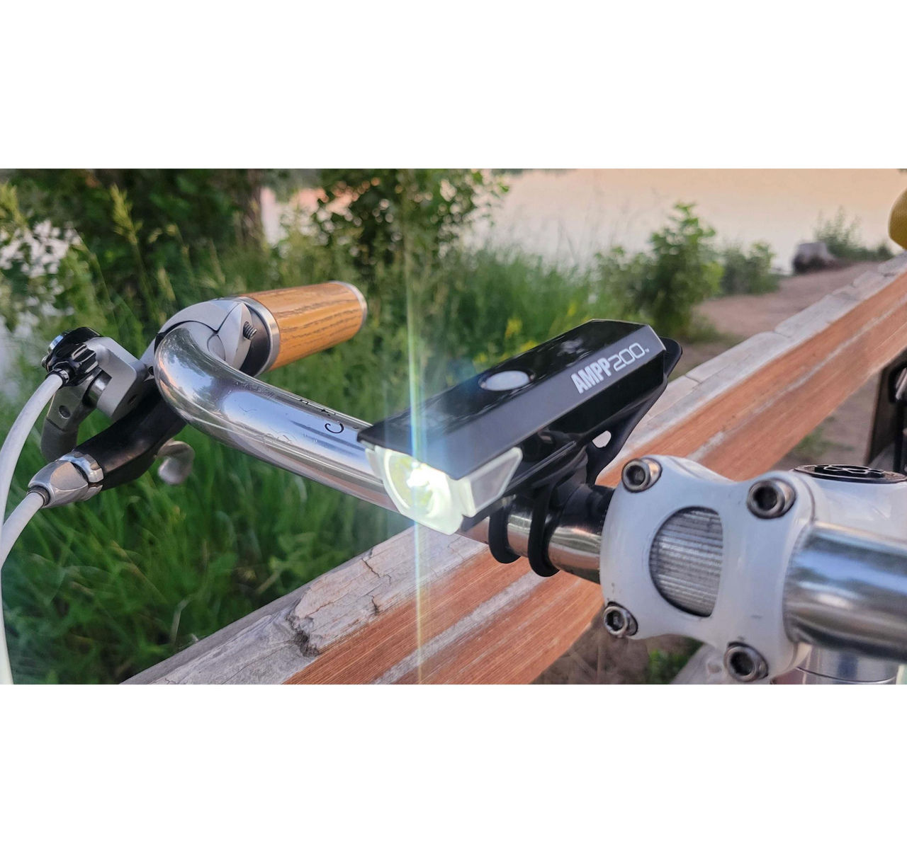 CatEye AMPP 200 Front Bicycle Light | MTB ROAD GRAVEL