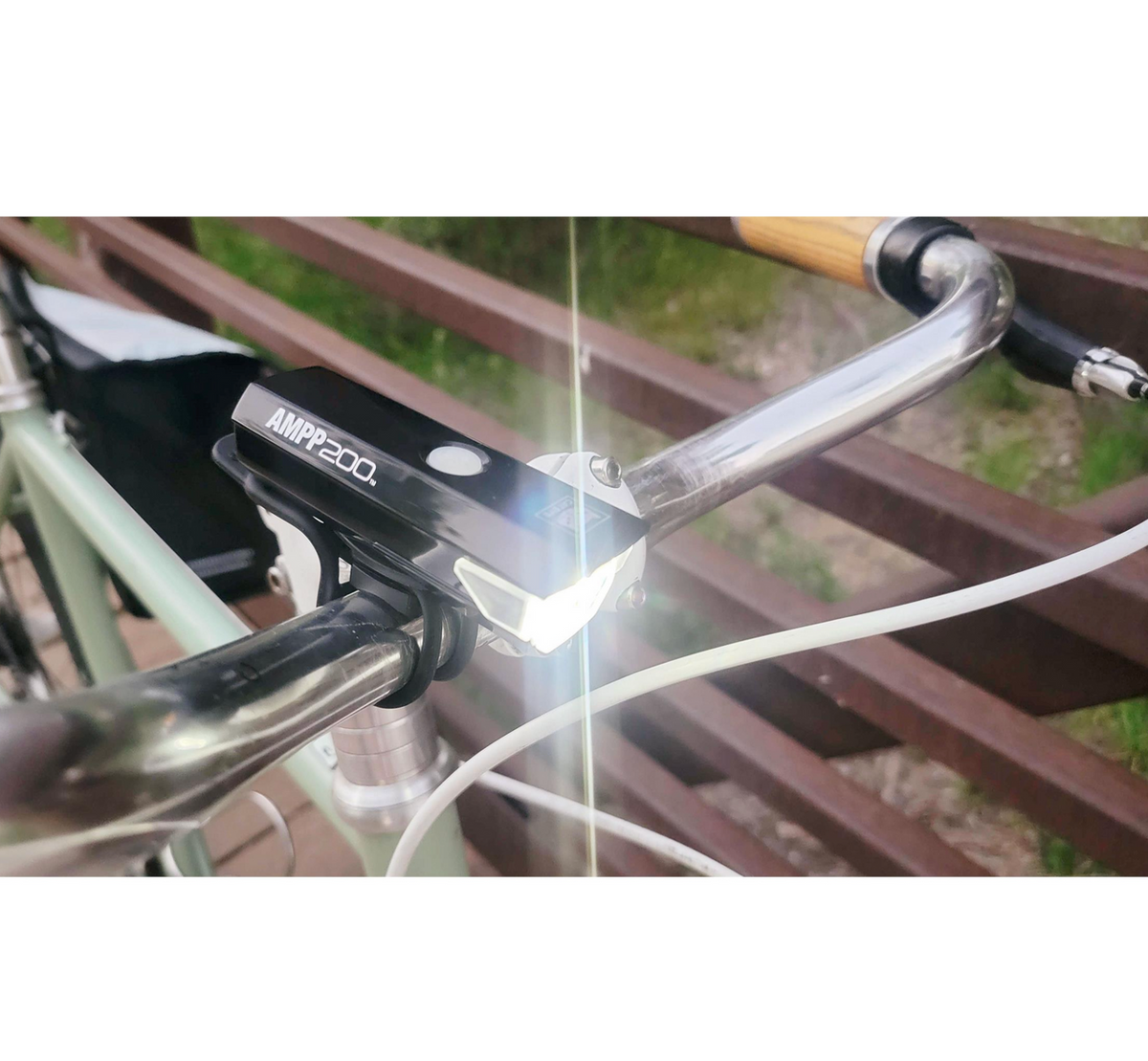 CatEye AMPP 200 Front Bicycle Light | MTB ROAD GRAVEL