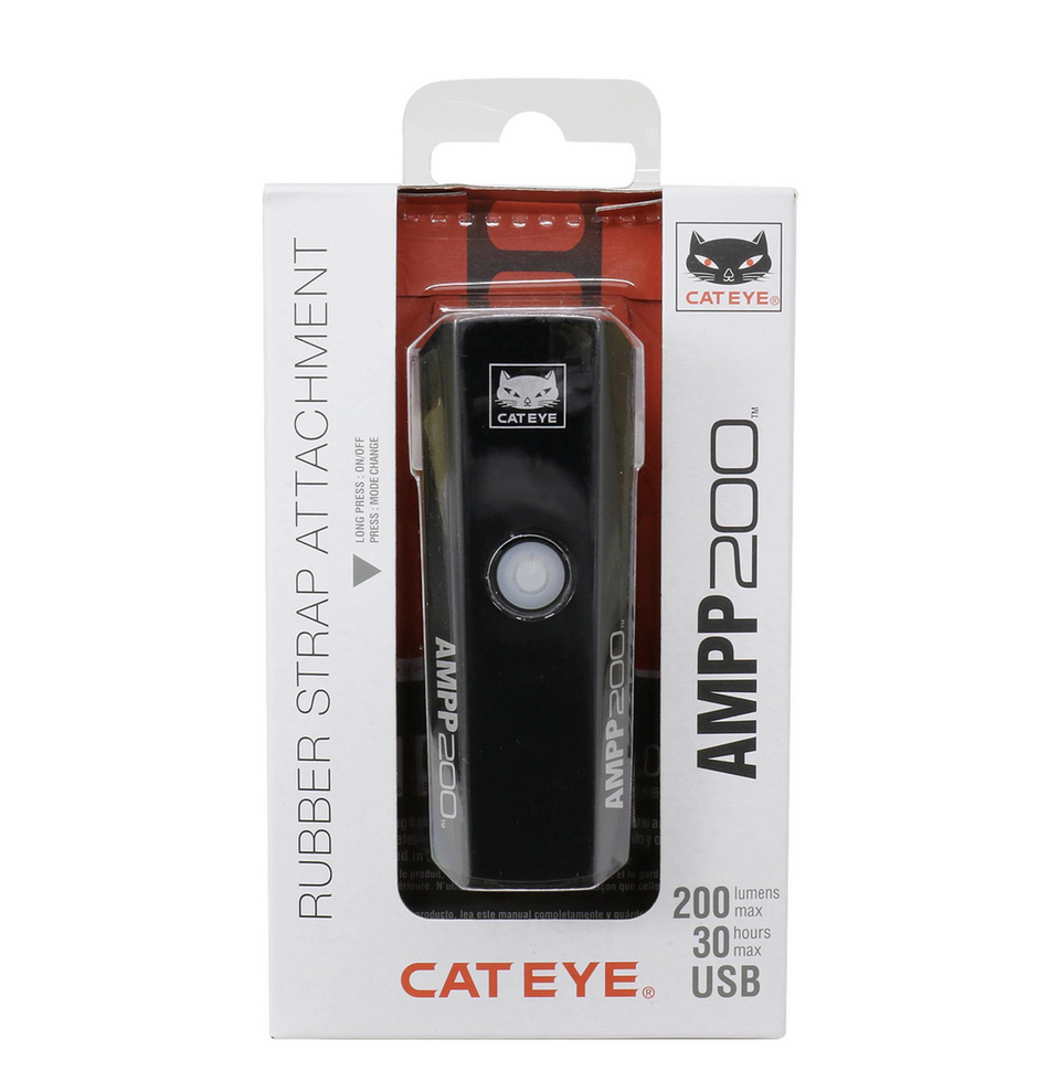 CatEye AMPP 200 Front Bicycle Light | MTB ROAD GRAVEL