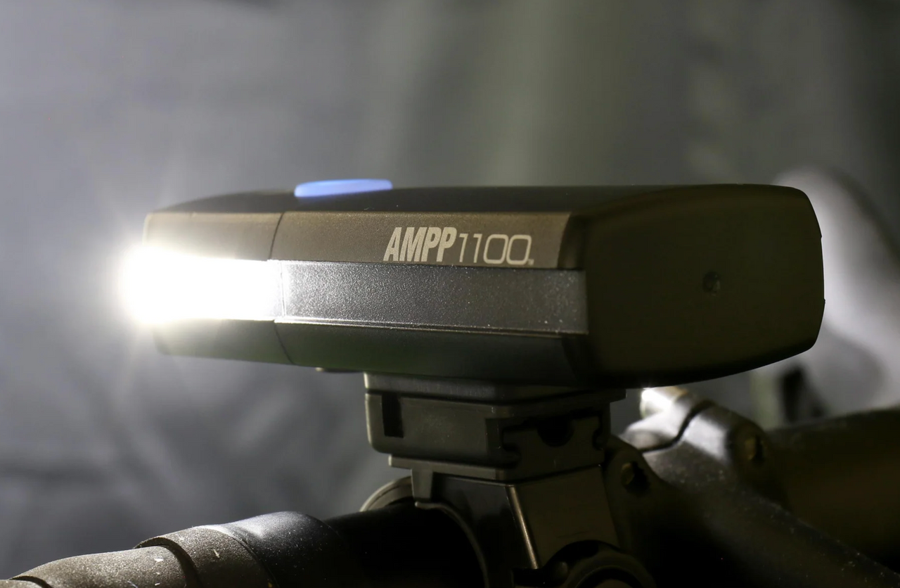 CatEye AMPP 1100 USB Rechargeable Front Bicycle Light | GRAVEL MTB ROAD