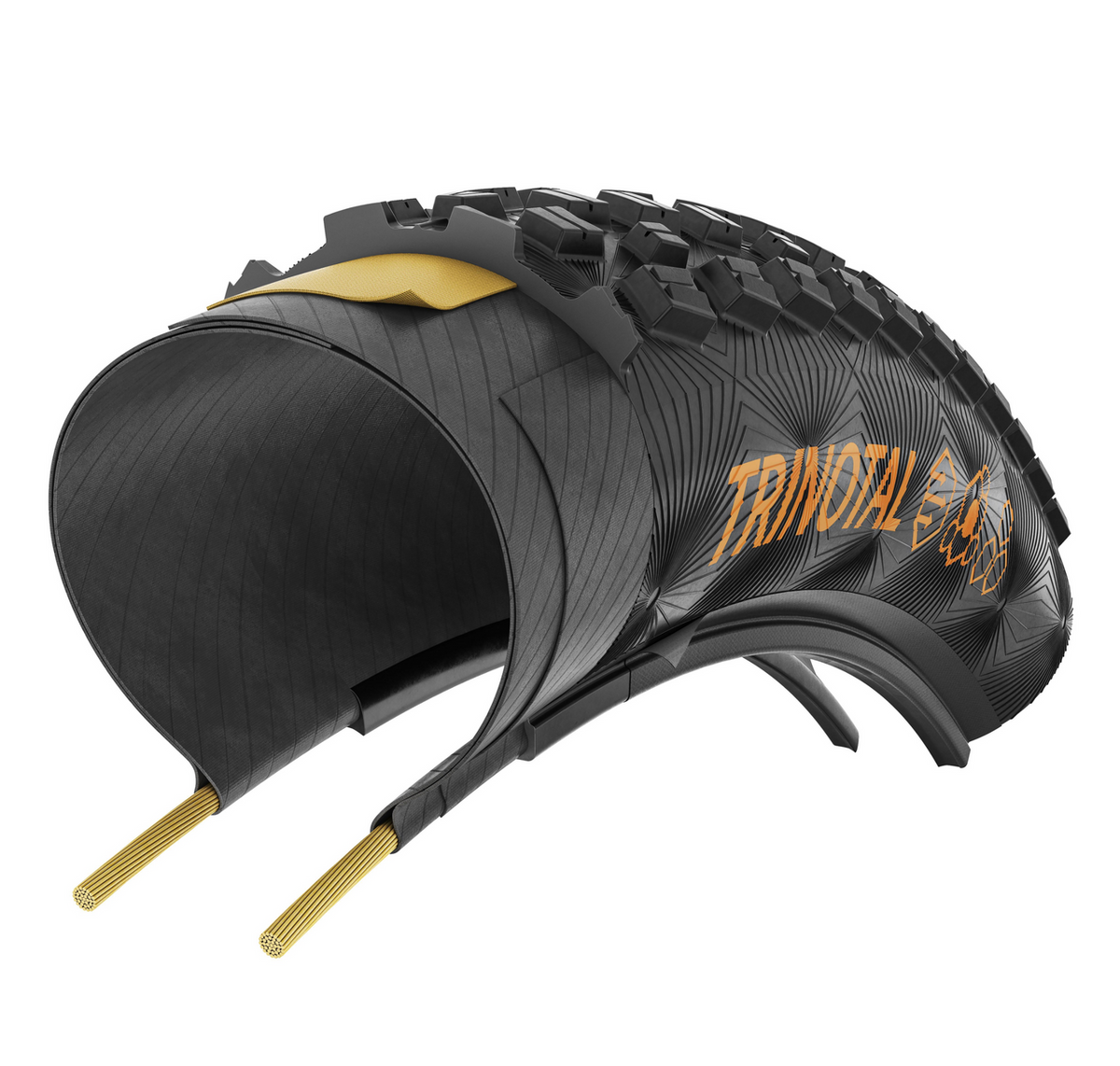 Continental Trinotal Trail Grip Tubeless Folding Tyre