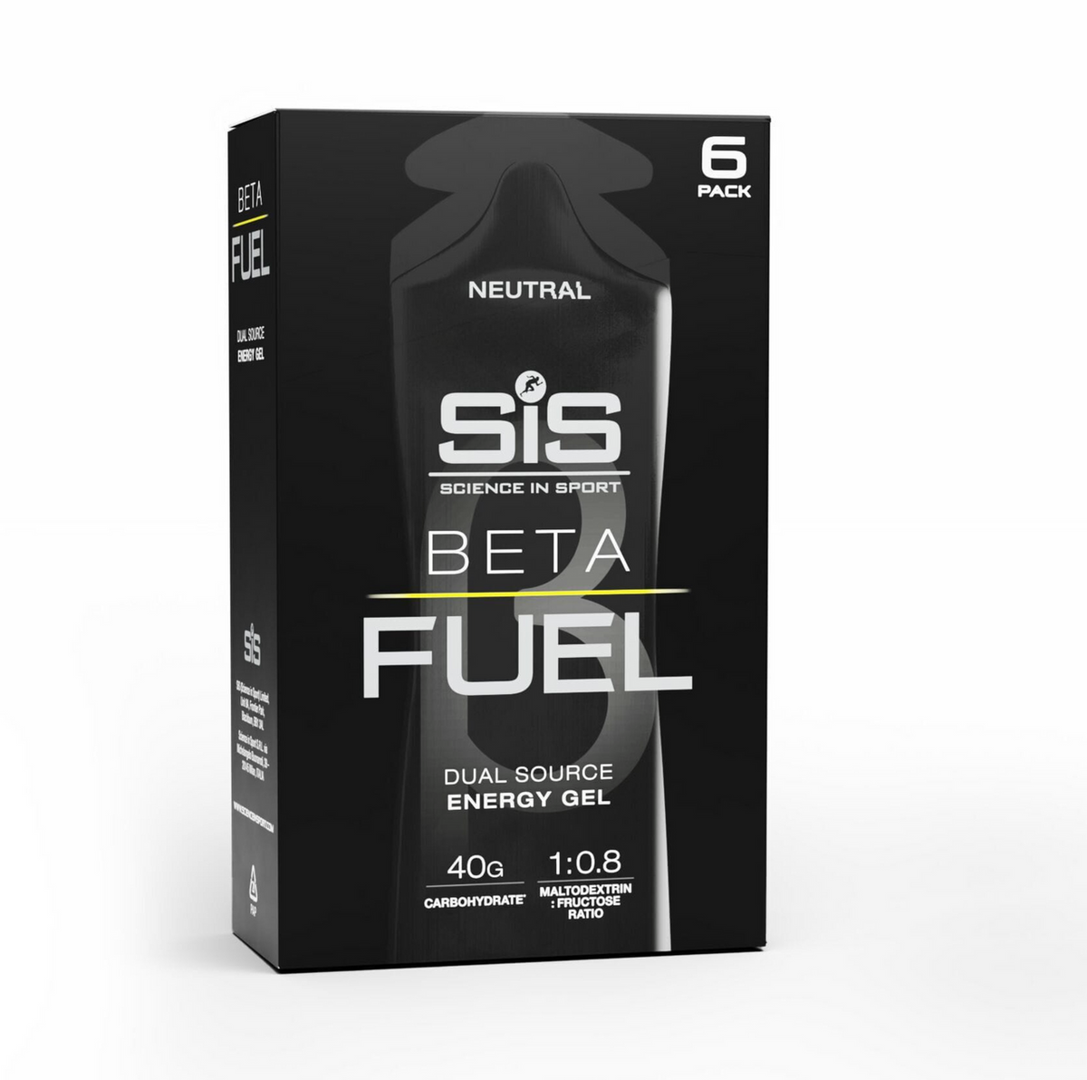 SIS Beta Fuel Energy Gel Pack of 6 Gels