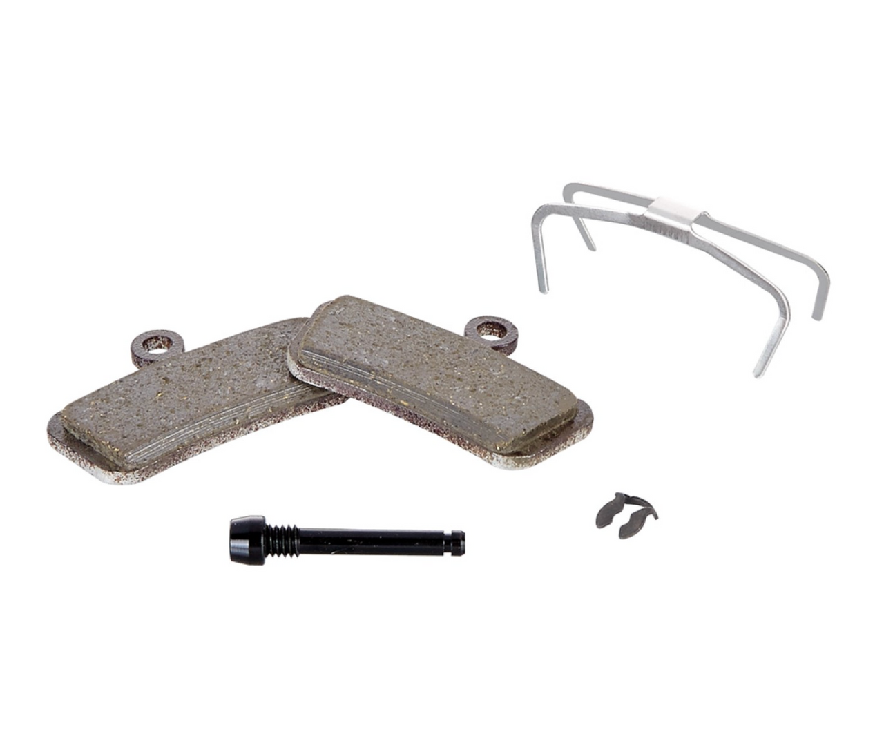 SRAM Medium Organic Aluminum Quiet Light/Light Trail/Guide/G2/Level 4 Piston Disc Brake Pads