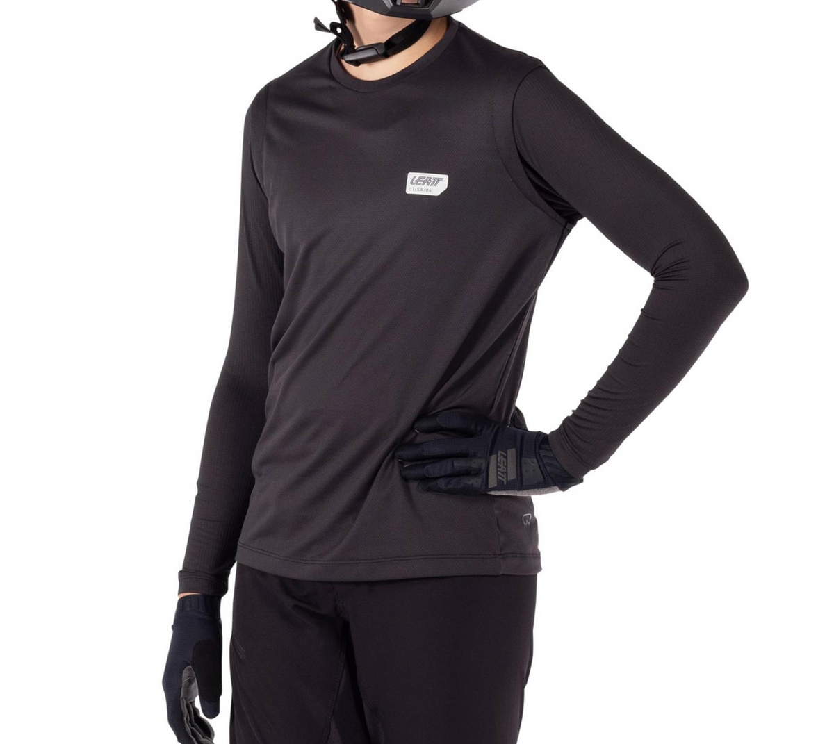 Leatt Junior MTB 1.0 Jersey & Trousers Ride Kit | Black