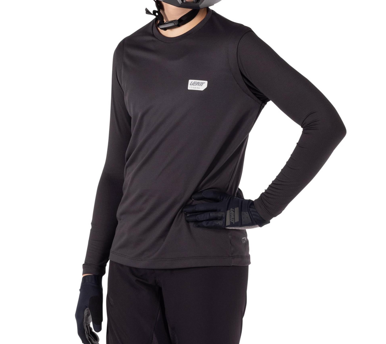 Leatt Junior MTB 1.0 Jersey & Trousers Ride Kit | Black