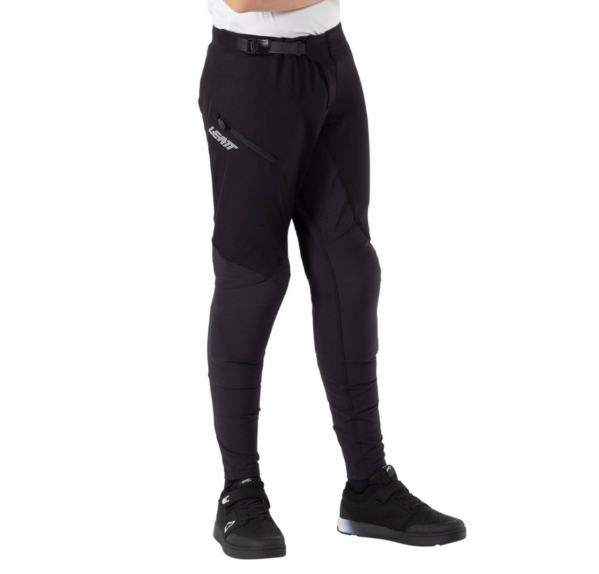 Leatt Junior MTB 1.0 Jersey & Trousers Ride Kit | Black