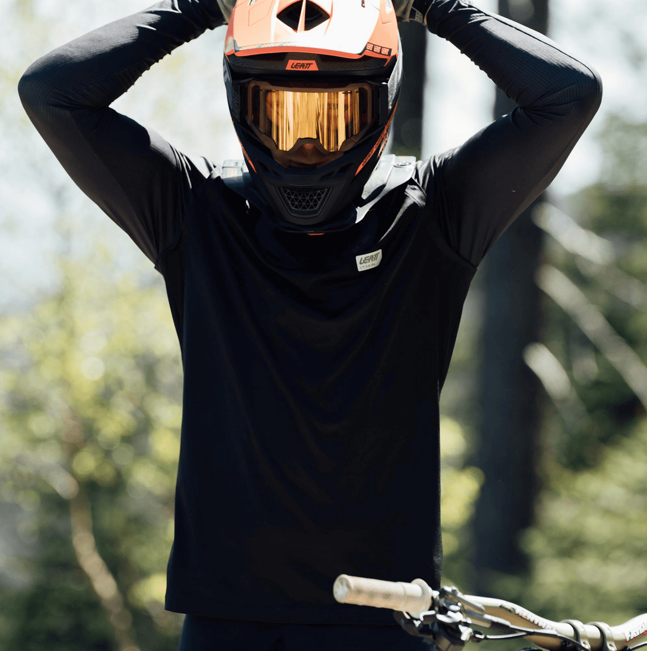 Leatt 1.0 MTB Jersey & Trouser Ride Kit | Black