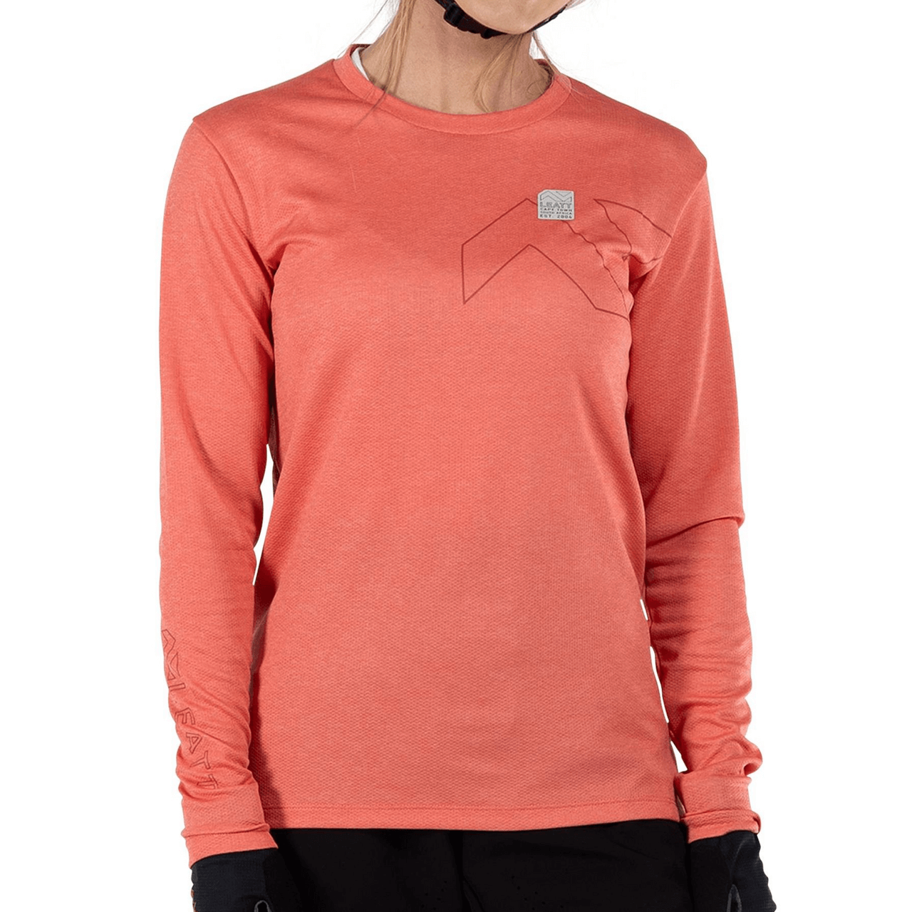 Leatt Women's Trail 3.0 MTB Long Sleeve Quick Dry Jersey | Coral