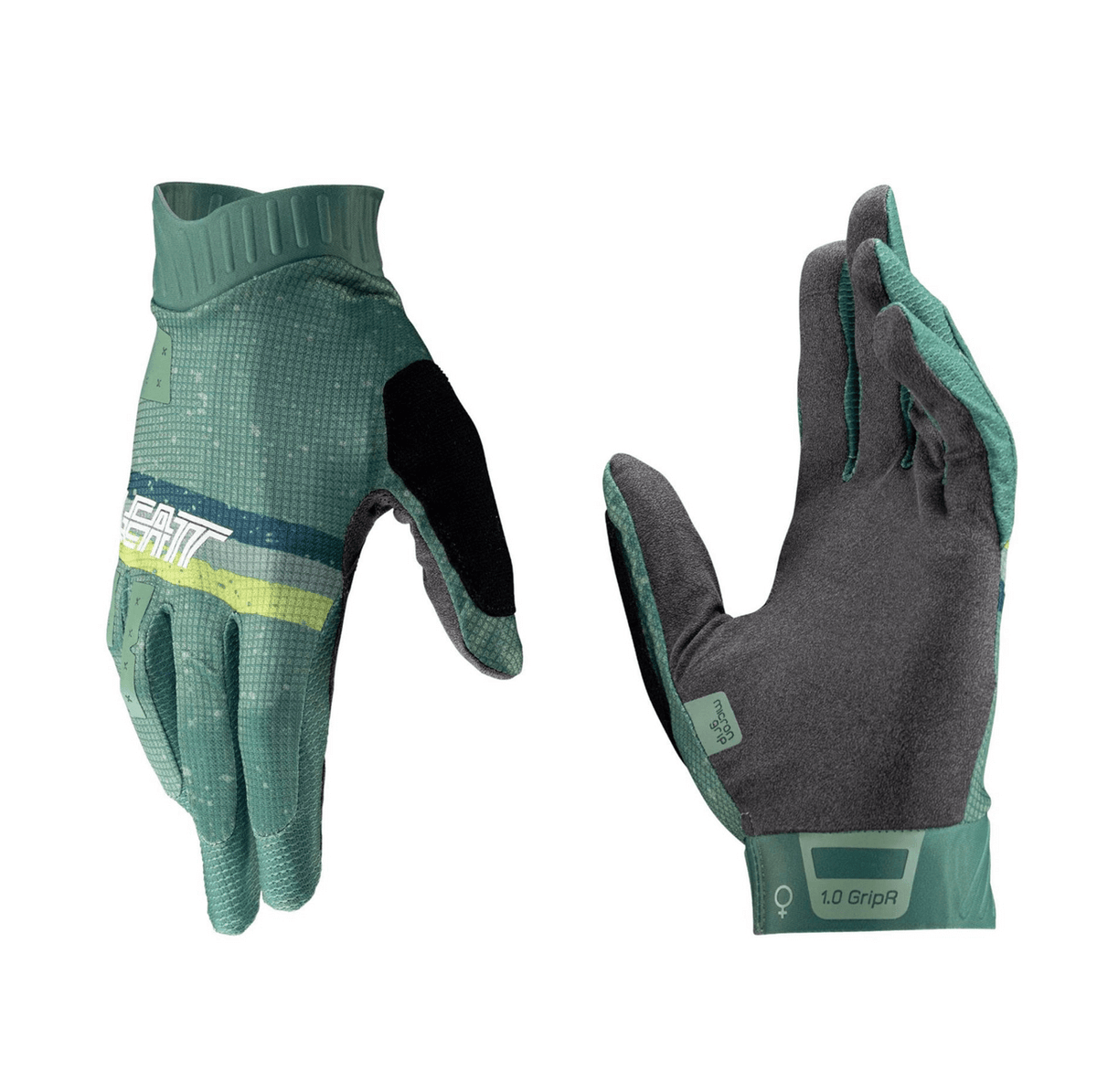 Leatt Women's GripR MTB 1.0 Cycling Gloves | Lagoon