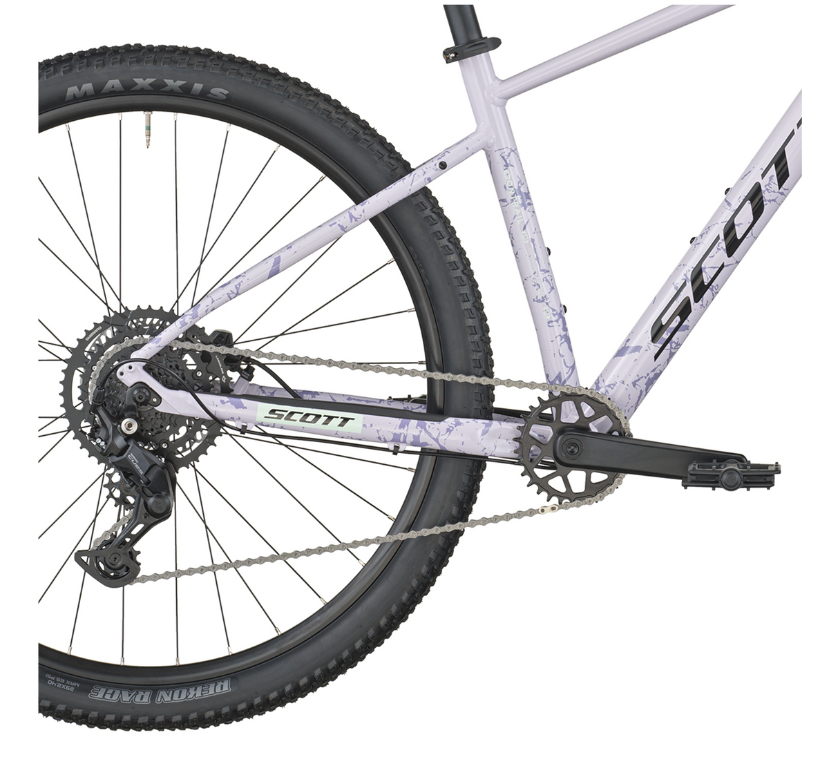 Scott Contrail 30 Hardtail Mountain Bike In Violet Pink
