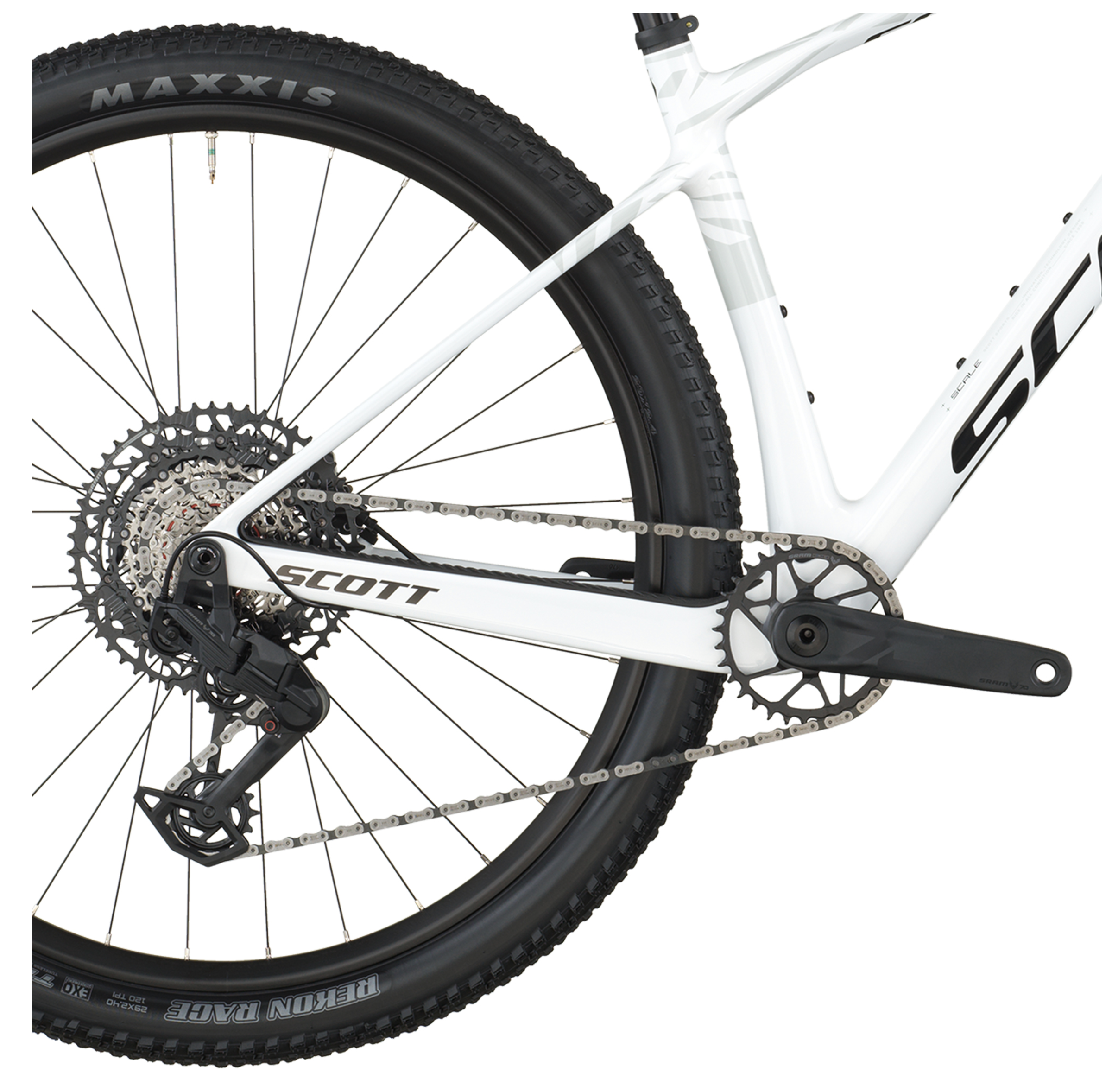 Scott Scale 910 Hardtail Mountain Bike In White