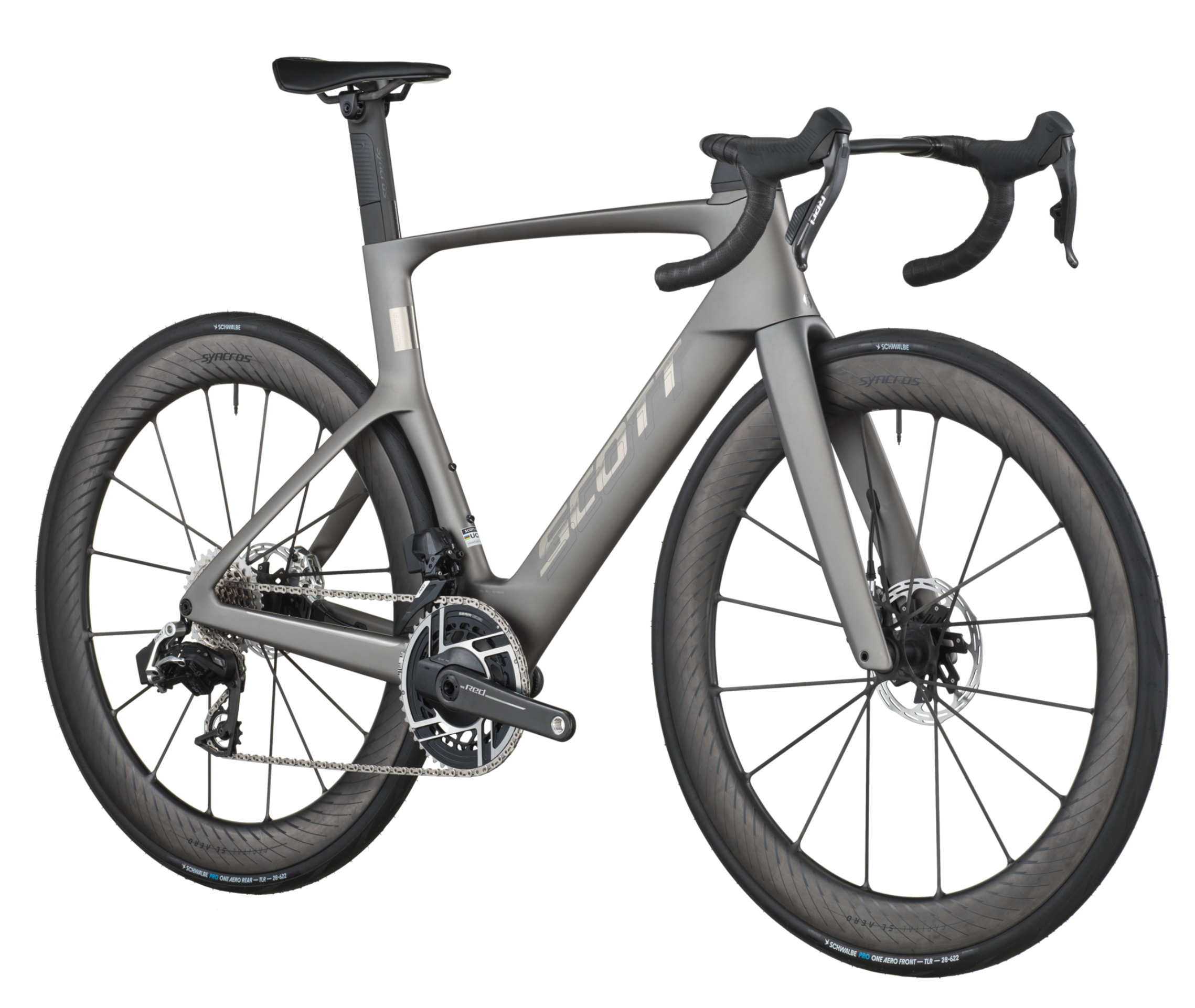 Scott Foil RC Ultimate Road Bike In Tungsten Grey