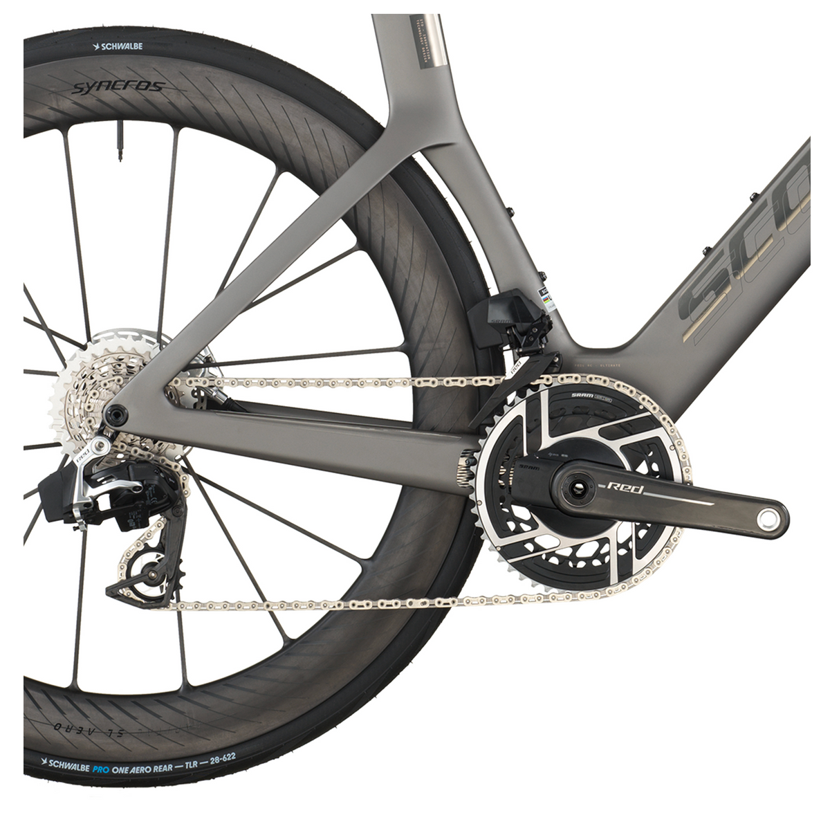 Scott Foil RC Ultimate Road Bike In Tungsten Grey