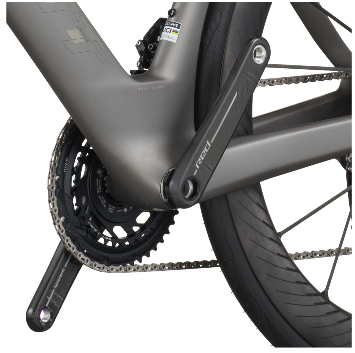 Scott Foil RC Ultimate Road Bike In Tungsten Grey