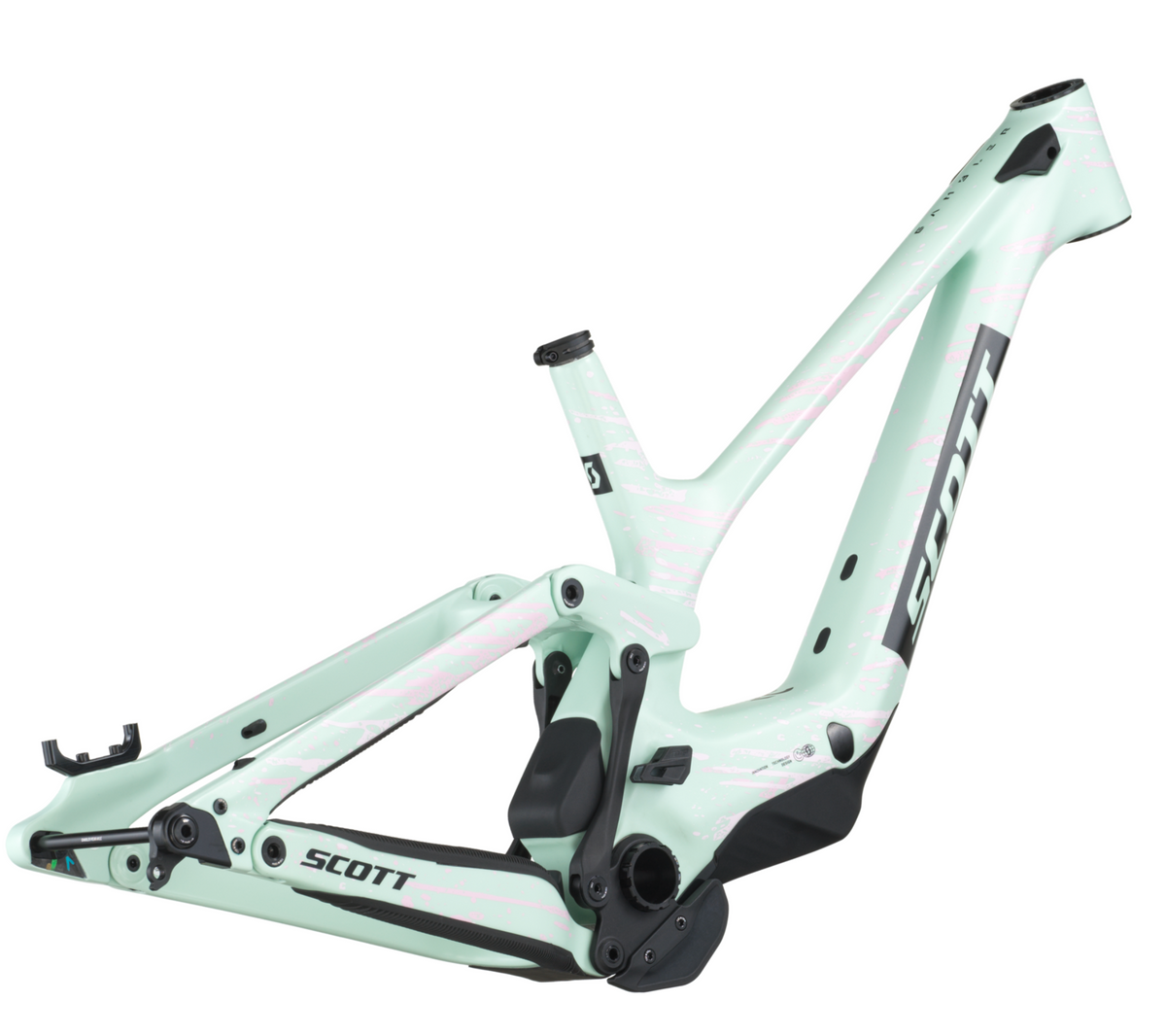 Scott Gambler 900 RC HMX Full Suspension Mountain Bike Frameset - Mistyade Green