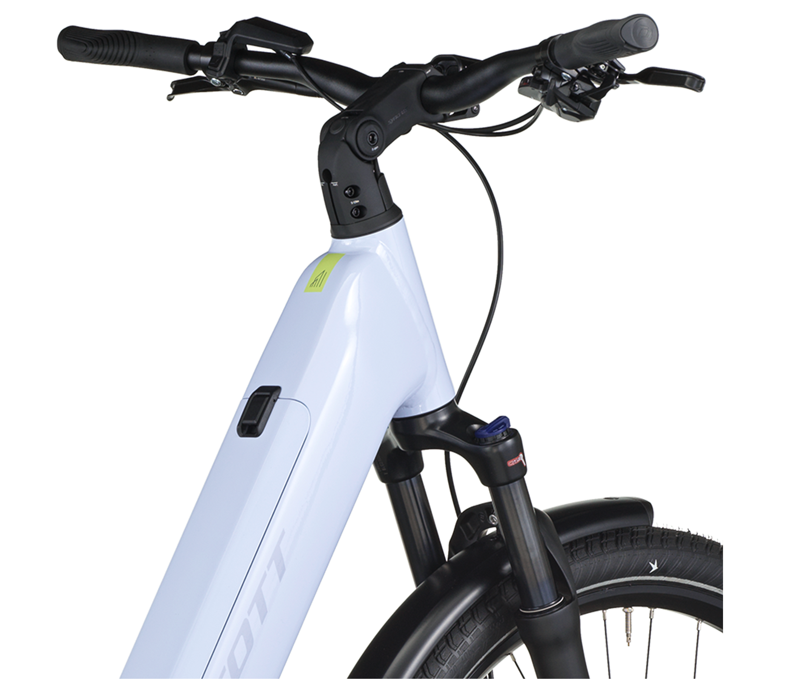 Scott Sub Sport 30 Wave Electric Hybrid Bike In Icy Blue