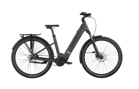 Scott Sub Tour 30 Wave Electric Hybrid Bike In Midnight Grey