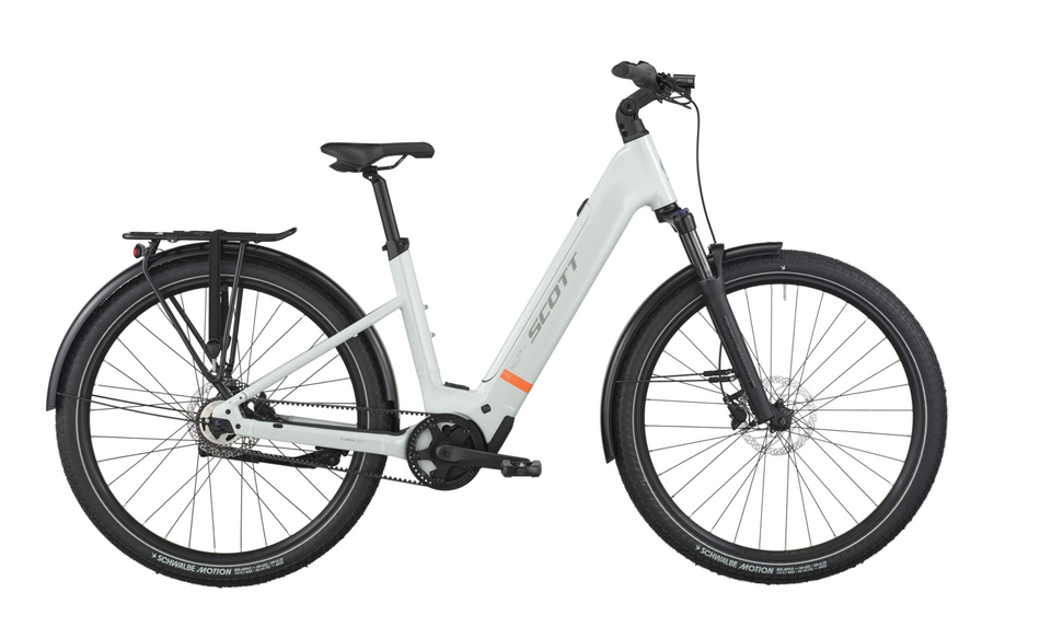 Scott Sub Tour 20 Wave Electric Hybrid Bike In Classic Grey