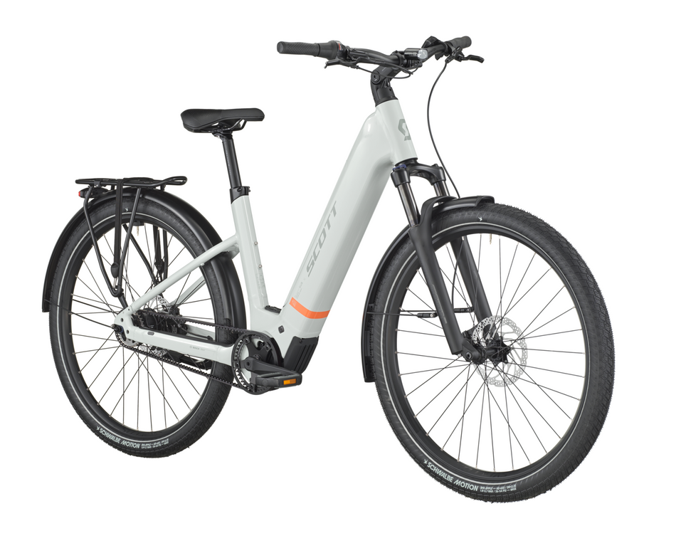 Scott Sub Tour 20 Wave Electric Hybrid Bike In Classic Grey