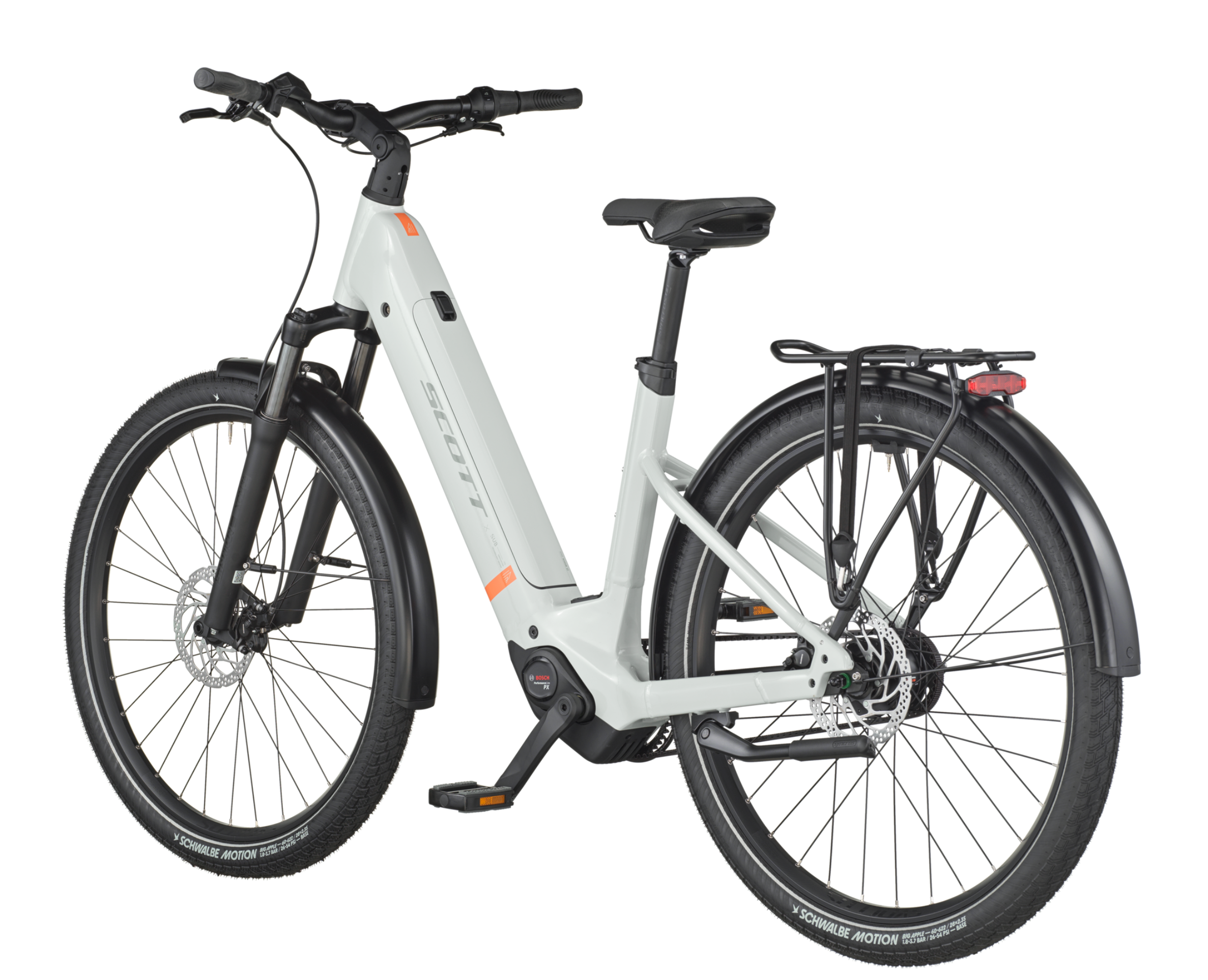 Scott Sub Tour 20 Wave Electric Hybrid Bike In Classic Grey