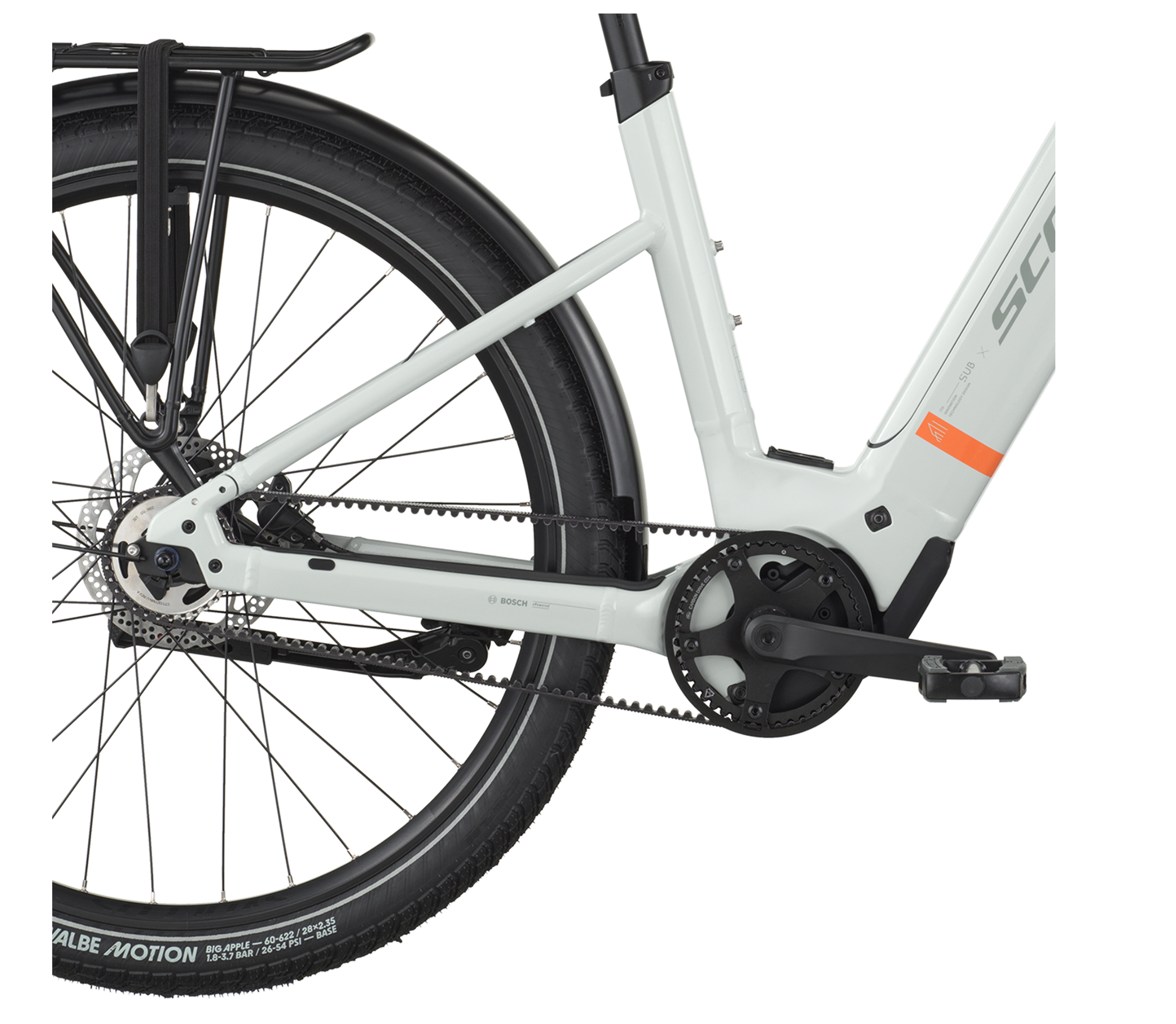 Scott Sub Tour 20 Wave Electric Hybrid Bike In Classic Grey