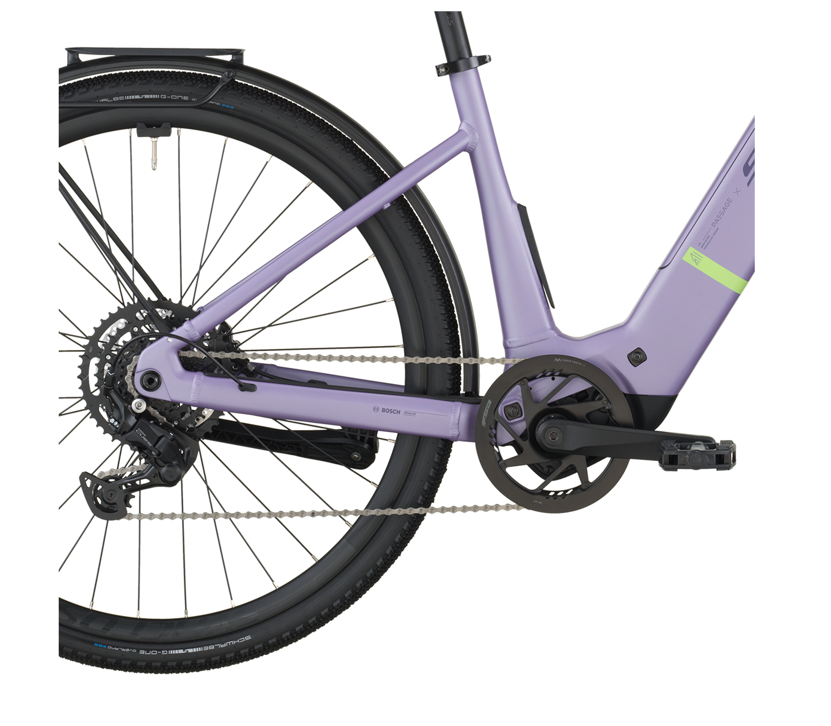 Scott Passage 20 Wave Electric Hybrid Bike In Lila Purple