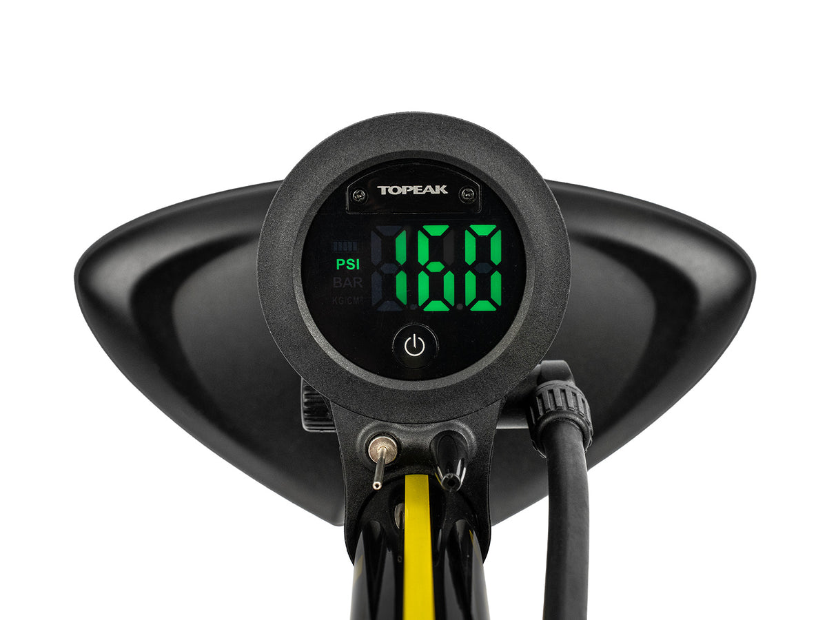 Topeak JoeBlow Sport Digital 2.0 Road Gravel Bike Floor Pump